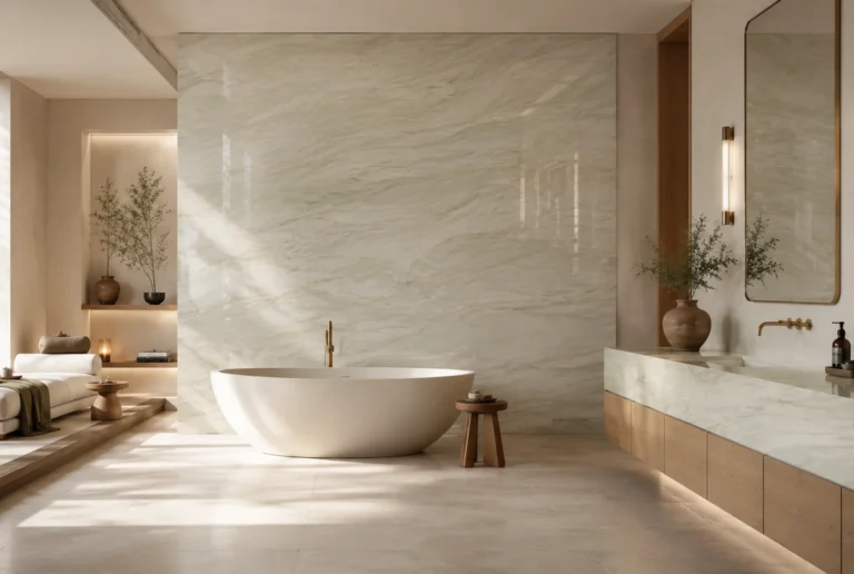Antibes quartzite slab by KJM Stones