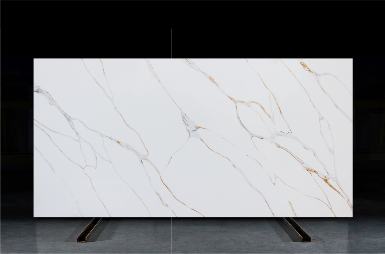 Bianco Solaris Quartz Full Slab