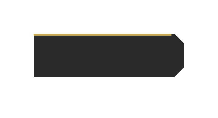 Beveled countertop edge profile diagram with an angled top cut